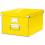 LEITZ Boîte CLICK&STORE M-Box. Format A4 - Dimensions : L281xH200xP369mm. Coloris Jaune Wow