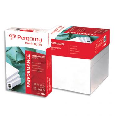 PERGAMY - Ramette 500 feuilles papier extra blanc A4 75G