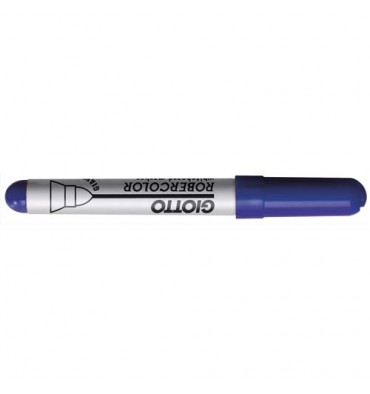 GIOTTO Marqueur effaçable pointe ogive 7 mm. Encre bleue. Odeur neutre