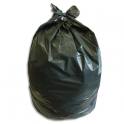 DIRECT FOURNITURES Boite de 200 sacs poubelles 2 noeuds 110 litres standard Vert Foncé 70x103cm 30 microns matière végétale