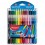 MAPED Pochette de 12 feutres LONG LIFE + 15 crayons de couleur COLOR PEPS