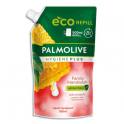 PALMOLIVE Recharge 500ml Savon liquide Hygiène+ Family Doypack extrait propolis.Testé dermatologiquement.