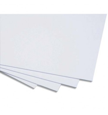 CLAIREFONTAINE Carton mousse blanc 50 x 65 cm épaisseur 10 mm