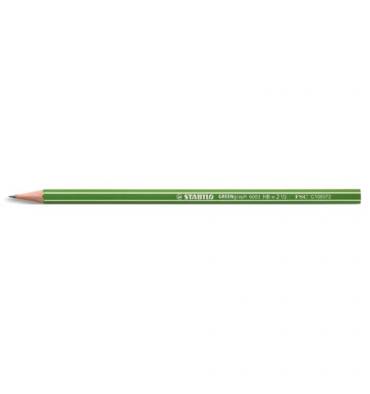STABILO Crayon graphite GREENGraph HB. Mine superfine. Fabriqué avec du bois certifié 100% FSC