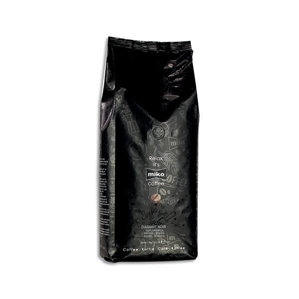 MIKO Paquet de 1kg de Café DIAMANT NOIR 95% Arabica