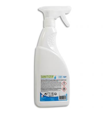 TIFON Spray 750 ml Hydro-alcoolique SANITIZER TP2 et TP4 multisurfaces