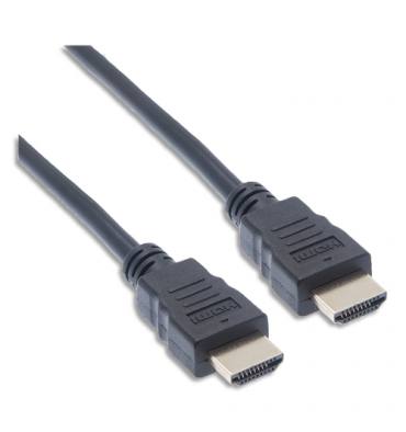 APM Câble HDMI Mâle/Mâle 4K/3D 1m Noir 590486