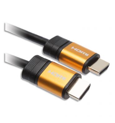  APM Câble HDMI Mâle/Mâle 4K/3D 5m Or 590468