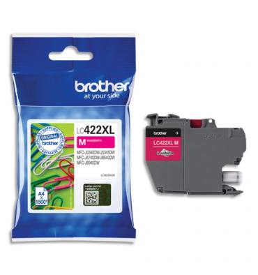 BROTHER Cartouche Jet d'encre magenta XL LC422XLM