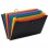 VIQUEL Trieur malette RAINBOW CLASS 13 compartiments, polypropylène 10/10e, noir intérieur multicolore