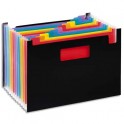 VIQUEL Trieur Seatcase Rainbow Class 13 compartiments, en polypropylène 7/10e, 2 poignées, noir intérieur multicolore