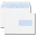 GPV Boîte de 500 enveloppes C5 162 x 229 mm blanches auto-adhésives 90g fenêtre 45 x 100 mm