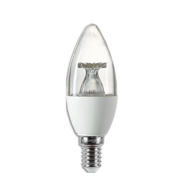 INTEGRAL Ampoule LED Candle E14, 4,9Watts 2700 Kelvin 470 Lumen, 240 angle d'éclairage claire