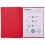 EXACOMPTA Paquet de 250 sous-chemises papier recyclé 60 g, coloris rouge