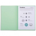 EXACOMPTA Paquet de 250 sous-chemises SUPER 60 en carte 60 g, coloris vert clair