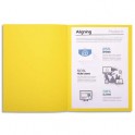 EXACOMPTA Paquet de 100 chemises FOREVER en carte recyclée 220g, coloris jaune