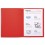 EXACOMPTA Paquet de 100 chemises FOREVER en carte recyclée 220g, coloris rouge