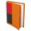 OXFORD Cahier MEETINGBOOK INCONNECT orange spirale 160 pages perforées 80g lignées 6 mm, 17,6 x 25 cm (B5)