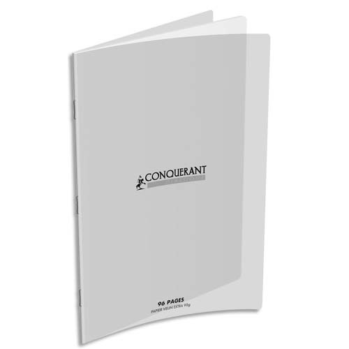 Cahier Conquérant de maternelle - 96 pages - 24x32 cm - pages blanches  unies pas cher