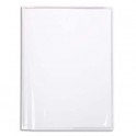 CALLIGRAPHE Protège-cahier PVC cristalux 22/100ème avec porte-étiquette 24 x 32 cm incolore