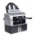 PAVO Plieuse à courrier automatique gris noir, formats A4 A5, écran Led - L42,5 x H40 x P36,5 cm