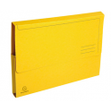 EXACOMPTA Paquet de 50 chemises à poche Forever en carte recyclée 290g, coloris jaune