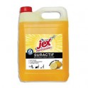 JEX Bidon de nettoyant Suractif, parfum fleur de citron, 5 litres