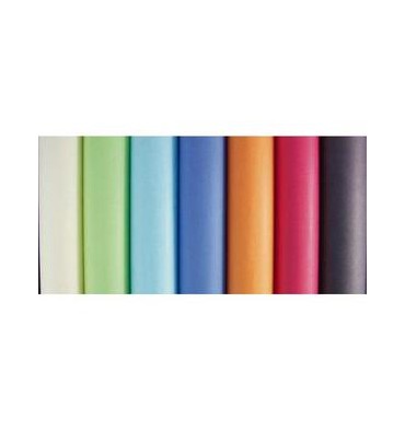 CLAIREFONTAINE Rouleau de papier Kraft couleur 65g. Grande dimension 10 x 0,7 m. Coloris pastels assortis