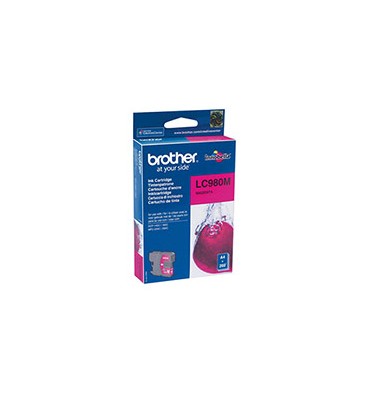 BROTHER Cartouche jet d'encre magenta LC980M