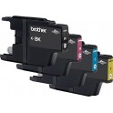 BROTHER Cartouches value pack jet d'encre 4 couleurs MP LC1220VALBP