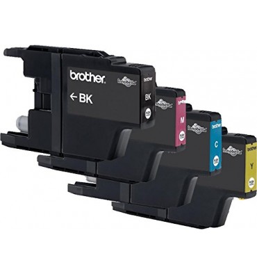 BROTHER Cartouches value pack jet d'encre 4 couleurs MP LC1220VALBP