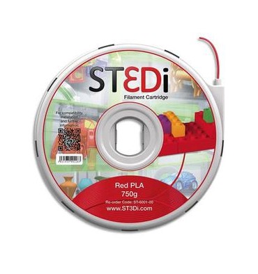 ST3DI filament 750g rouge ST-6001-00