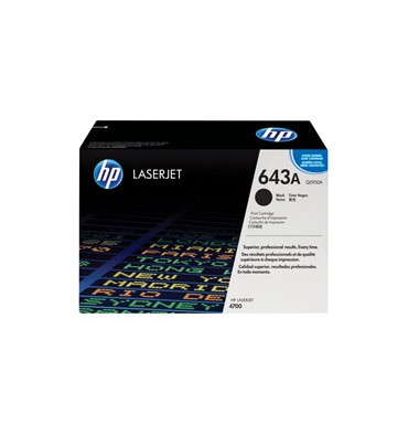 HP Cartouche toner laser noir 643A - Q5950A