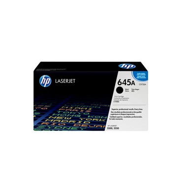 HP Cartouche toner laser noir 645A - C9730A
