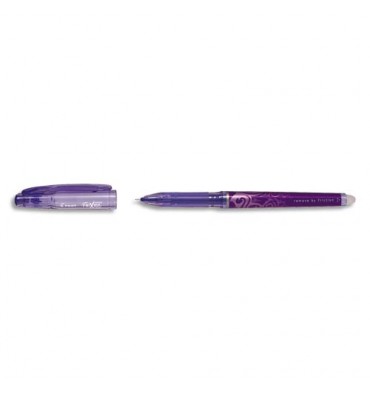 PILOT Roller FRIXION POINT p pointe fine effaçable couleur de l'encre  violette