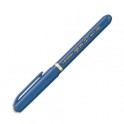 UNIBALL Stylo feutre pointe en nylon largeur de trait 0,8 mm encre à pigments bleue SIGN PEN MYT7