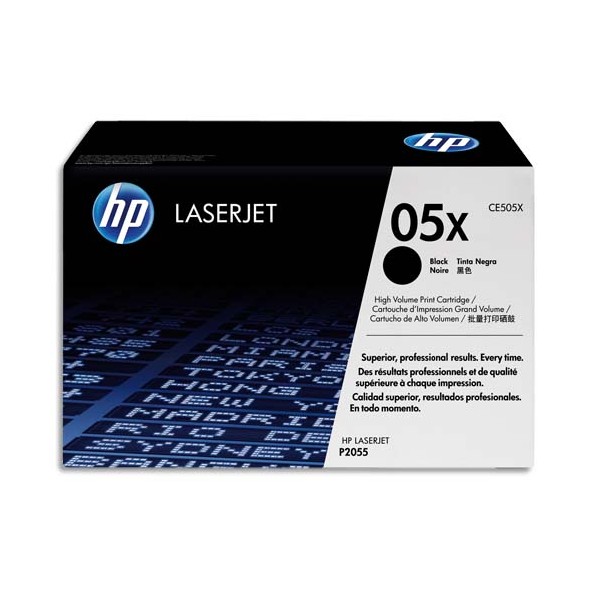 HP Cartouche toner laser noir 05X - CE505X