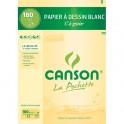 CANSON Pochette de 10 feuilles de papier dessin C à grain 180g A3 