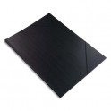 EXACOMPTA Carton à dessin avec élastiques vergé kraft noir 45 x 32 cm noir
