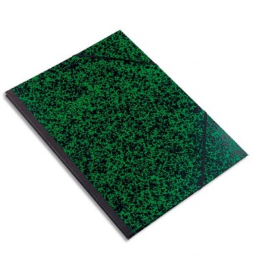 EXACOMPTA Carton à dessin avec élastiques Annonay 37 x 52 cm vert