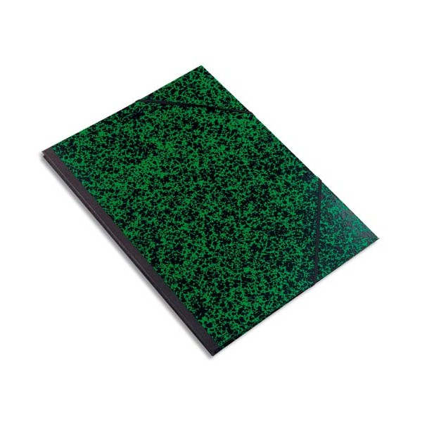 EXACOMPTA Carton à dessin avec élastiques Annonay 32 x 45 cm vert