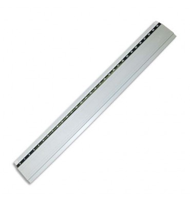 WONDAY Règle de découpe aluminium anodisée 100 cm. Barre anti-dérapante
