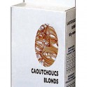 WONDAY Boîte distributrice de 100g de caoutchouc blond étroits 100 x 1,5 mm