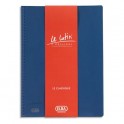 OXFORD Protège-documents Le Lutin avec poche de rangement, 100 vues, 50 pochettes, coloris bleu