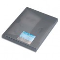 DURABLE Sachet 10 porte-cartes de visite adhésifs, en polypropylène, 94 x 63 mm, ouverture grand côté, transparent