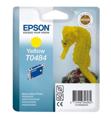 EPSON Cartouche jet d'encre jaune T0484