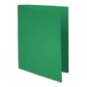 EXACOMPTA Paquet de 100 sous-chemises FLASH en carte recyclée 80g, coloris vert foncé