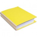 EXACOMPTA Paquet de 25 chemises à soufflet, carte 320g recyclée à 100% coloris jaune