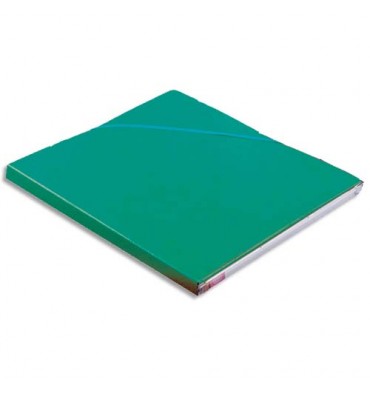 ELBA Chemise Eurofolio Alpina 80, dos de 1,5 cm, carte lustrée 5/10e, coloris vert