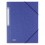 ELBA Chemise 3 rabats et élastique Eurofolio Prestige, en carte lustrée 7/10e bleu